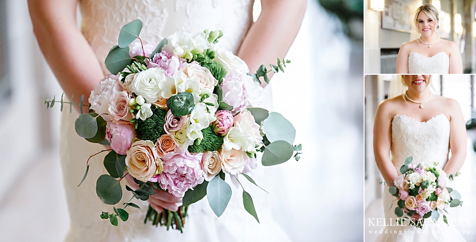 Jen House Designs, Wedding bouquet peonies